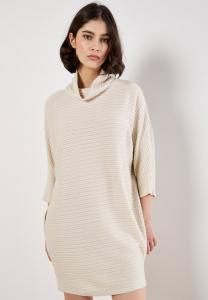 Платье Apricot TEXTURED CABLE KNIT COCOON , Stone