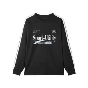 Skechers Футболка унисекс Sports Alliance Series угольно-черная