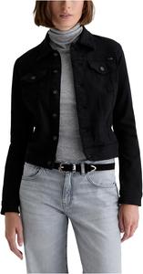Куртка AG Jeans Robyn Fitted Denim Jacket, цвет Super Black