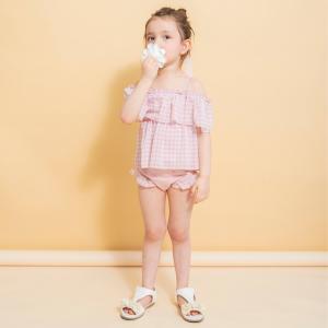 Танкини из шифона цвета щербета Branshes, цвет Pink