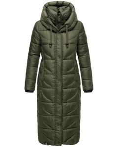 Пуховик Navahoo Steppmantel Waffelchen, цвет Dark Olive