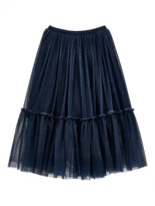 Юбка с оборками Philosophy Di Lorenzo Serafini Kids, синий