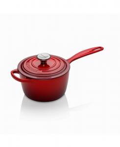 Эмалированная чугунная кастрюля Signature объемом 1,75 кварты Le Creuset, цвет cerise