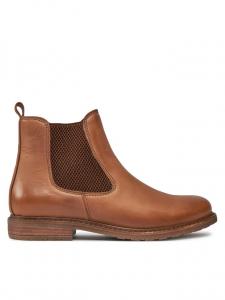 Ботильоны на плоской подошве Tamaris, коричневый