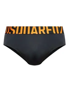 Плавки с логотипом на ленте DSQUARED2, черный