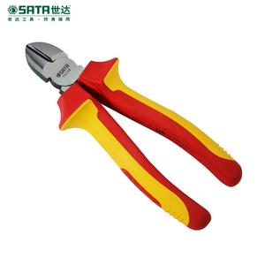 Изолированные, устойчивые к напряжению диагональные плоскогубцы SATA 6-дюймовые плоскогубцы для электриков, плоскогубцы 70232