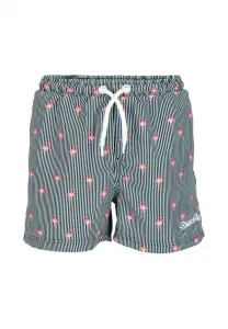 Плавки Blount & Pool, Navy Stripe/Flamingo