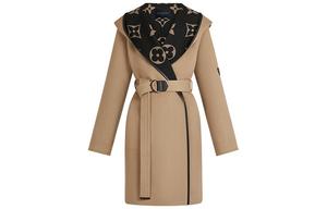 LV Пальто женское Camel Brown Louis Vuitton