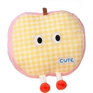 Плюшевая кукла Dopamine Dressing Apple Plaid Dolls высотой 40 см Doda, желтый