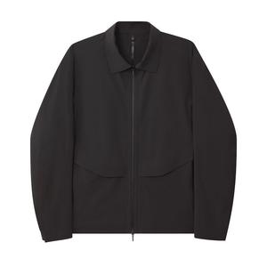 Мужская куртка с отворотом, средней длины, пилотские Nautica, черный 0tb