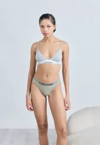Трусики-Стринги, очень мягкие, 5 штук в упаковке. Calvin Klein Underwear, Shoreline/Breezy Blue/Grey Heather