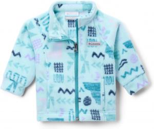 Детская флисовая куртка Columbia Kids Benton Springs II с принтом, Spray Outerbounds