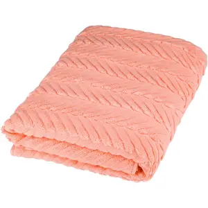 Полотенце для душа Sensual 9001, 100% хлопок Ross, Peach pink