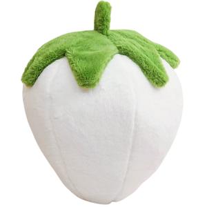 Плюшевая кукла Strawberry Fruit Dolls высотой 23см/35см/45см Mise, белый