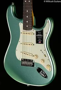Fender American Professional II Stratocaster Mystic Surf Green с грифом из палисандра (080)