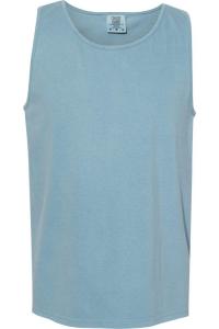 Плотная майка Comfort Colors, окрашенная в готовом виде, цвет ice blue