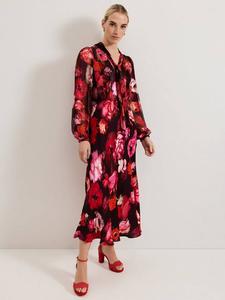 Платье элени в цветочек Phase Eight, разноцветный