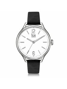 Ice Watch Кварцевые часы Ice Time, черные, кожаный ремешок, 38 мм, черные