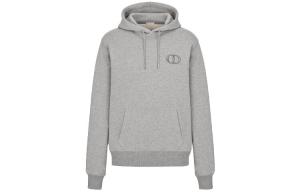 Ежеквартальные новинки Толстовка мужская серая Dior, серый