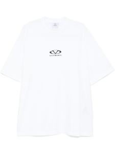Футболка с логотипом VETEMENTS, белый