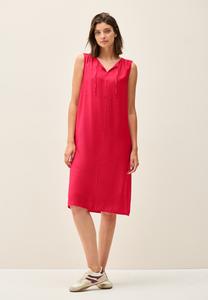 Повседневное платье IN UNIFARBE Cecil, металлик красный