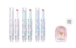 Девичий набор Wackky Lip Mud Velour Complexion для легкого нанесения, 3 шт FLORTTE