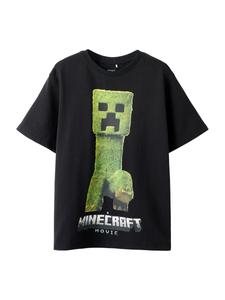 Рубашка NAME IT NKMNORAN MINECRAFT, черный