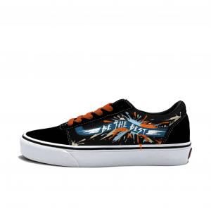 Vans Мужские кроссовки для скейтбординга Ward Abrasion Resistant Low Top Navy Blue