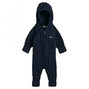Комбинезон Gant Cable Shield One Piece, черный