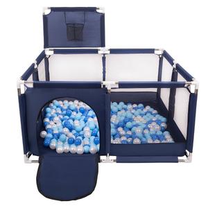 Поле Selonis KK-100X с шариками 6см синий: синий-голубой-жемчужный 125х125х105/200 шариков