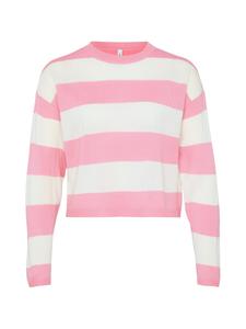 Свитер Only Petite ONLDERRY, светло-розовый/белый