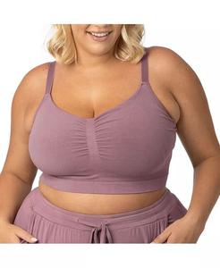 Бюстгальтер для сцеживания и сна без рук для беременных Kindred Bravely, синий