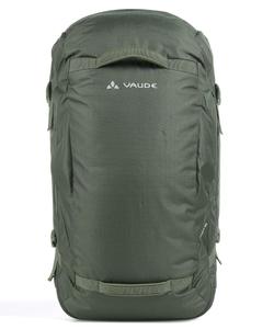 Дорожный рюкзак Mundo 50+ To Go шириной 15,6 дюйма из переработанного полиэстера рипстоп Vaude, зеленый