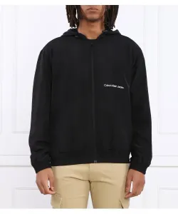Институциональная ветровка Regular fit Calvin Klein Jeans, черный