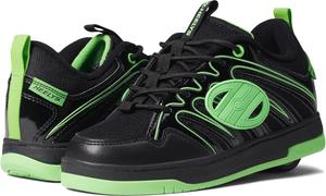 Кроссовки Heelys Rocket (Little Kid/Big Kid/Adult), черный/зеленый