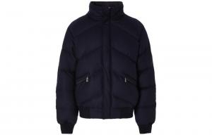 Пуховик мужской синий EMPORIO ARMANI, морской синий