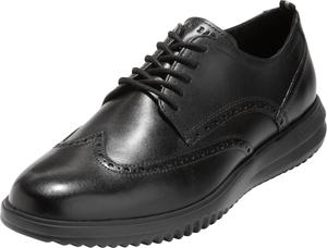 Мужские оксфорды Cole Haan Great Jones с крыльями, черный/черный