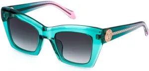 Солнцезащитные очки Just Cavalli SJC144 0G61 VERDE TRASPARENTE LUCIDO 51/22/140 ЖЕНСКИЕ, Green