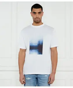 Футболка Loose fit Calvin Klein Jeans, белый