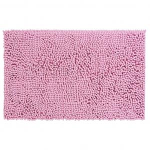 Серия ковриков для ванной PANA Chenille из микрофибры - различные варианты, размер: 50 x 80 см, цвета: розовый