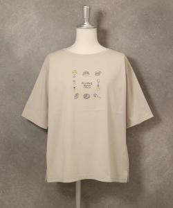 футболка с принтом