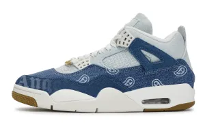 Jordan Air 4 811 Manufacturing, American Cashews кроссовки баскетбольные мид-топ винтажные унисекс белый синий