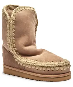 Кожаные зимние ботинки Eskimo 24 Mou, розовый