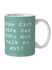 Кружка с надписью Secretary Best и изображением морского бриза Mr. & Mrs. Panda