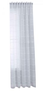 Шторы curtains linen вxш natural classic Gardinenbox, белый