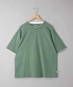 Футболка многослойная из хлопка Coen, оливковый