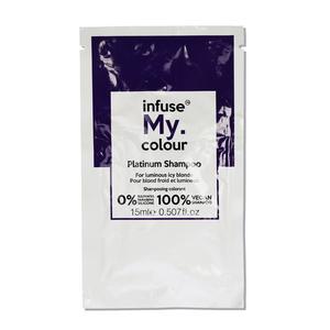 Платиновый шампунь от Infuse My Colour для мужчин и женщин - 0,5 унции (примерно 22 г), прозрачный