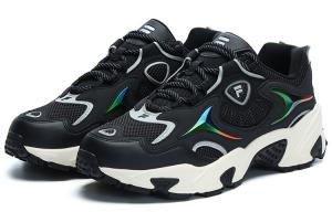 Кроссовки FILA FUSION Ancerus Plus One-eyed Shoe Chunky Sneakers Men Low-top Black/white/gray, черный/серый