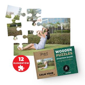 ДЕРЕВЯННЫЙ ФОТОПАЗЛ ИЗ ВАШЕГО ФОТО XXL 120см x 85см 12 шт. HOME DRUK