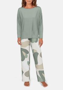 Пижамный комплект SET TOM TAILOR, зеленый